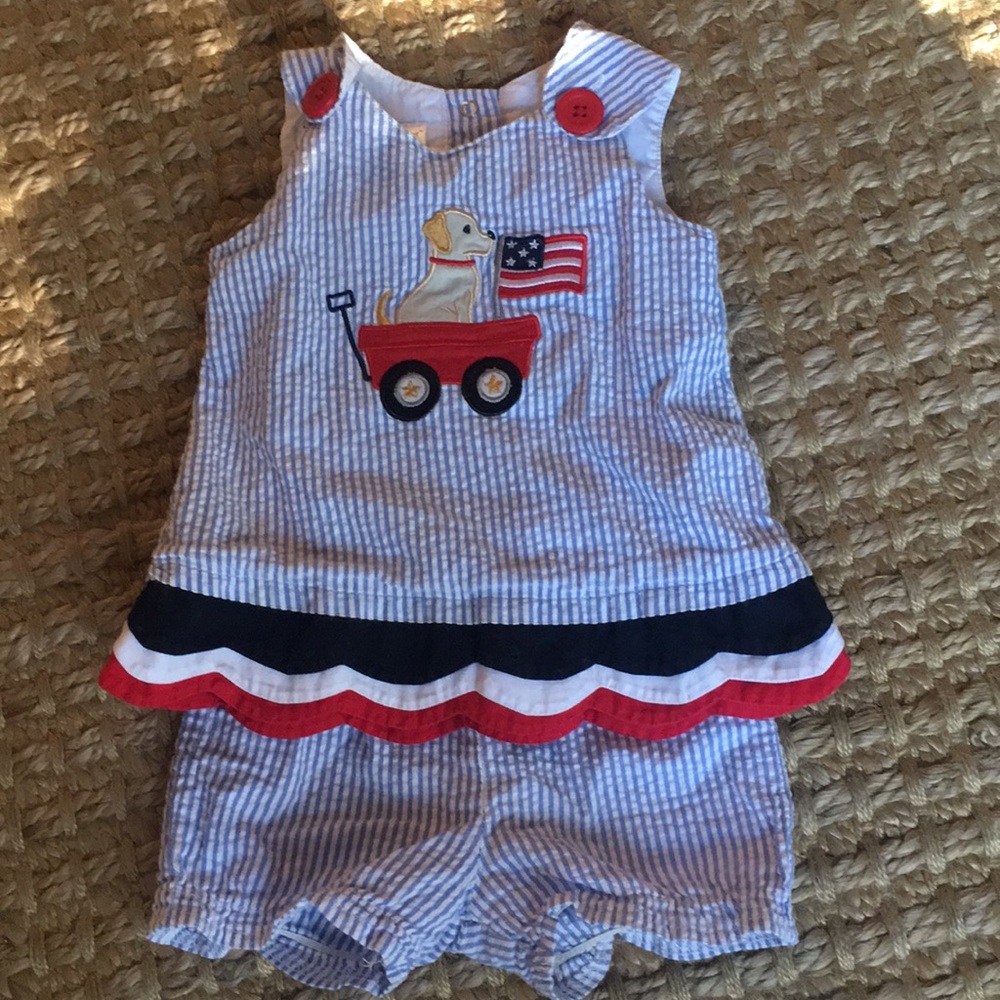 Seersucker Holiday Set